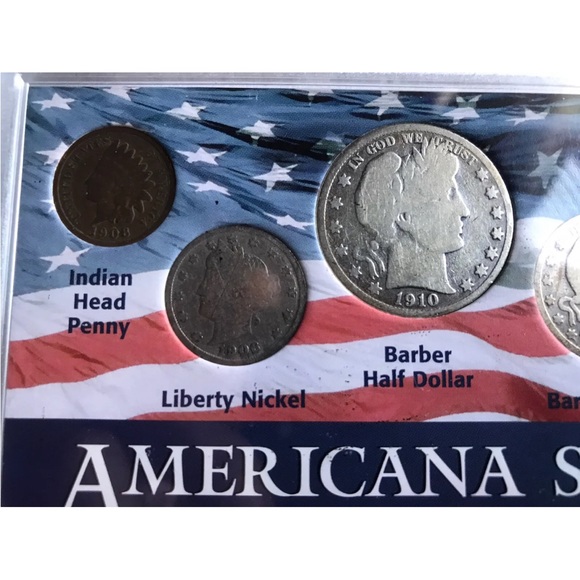 5 Coins Americana Series The YESTERYEAR Collection American Historic Society - Picture 8 of 12